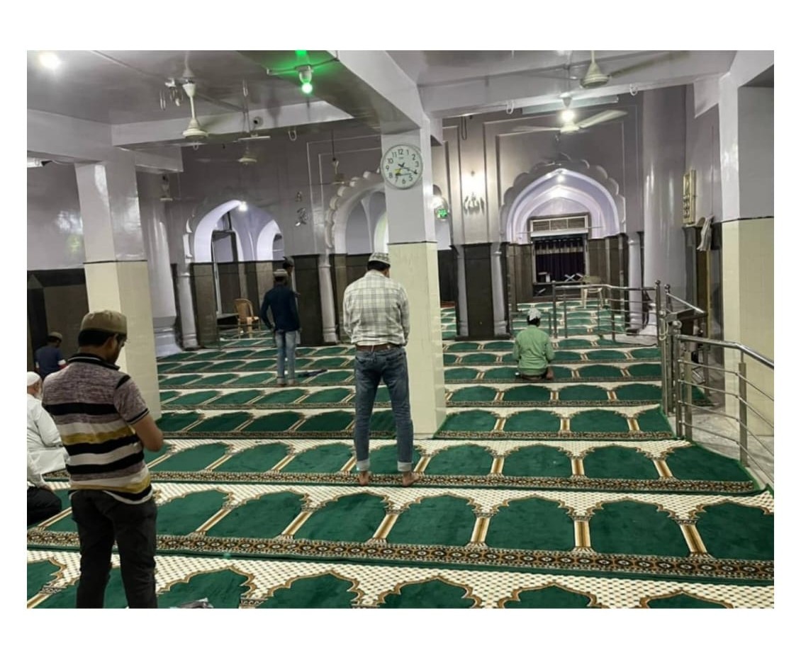 Inside the Masjid